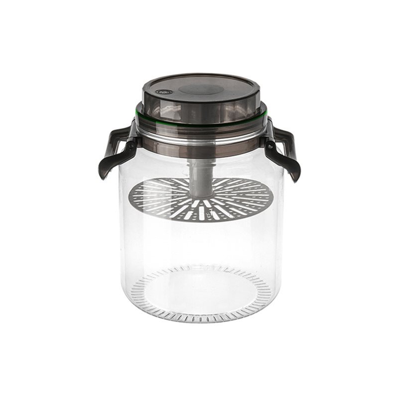 Kitchen Baking Pantry - ภาชนะหมักแบบมีฝาปิดสนิททรงกลมพร้อมหูจับ สำหรับเก็บอาหาร อบขนม หมักเครื่องดื่ม ใช้ในครัว ห้องเก็บของ