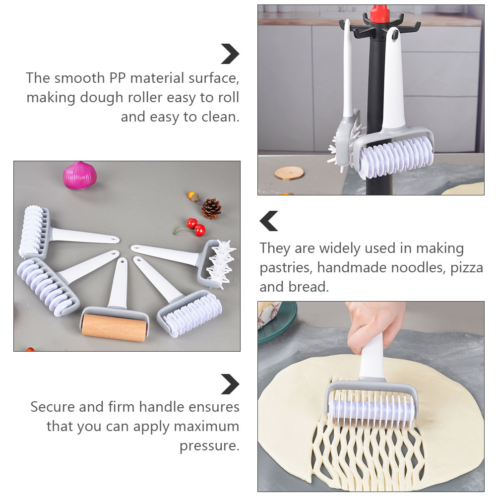 ลูกกลิ้งแป้ง 2 ชิ้น พื้นผิวเรี - Kitchen Roller Baking บทวิจารณ์และราคา