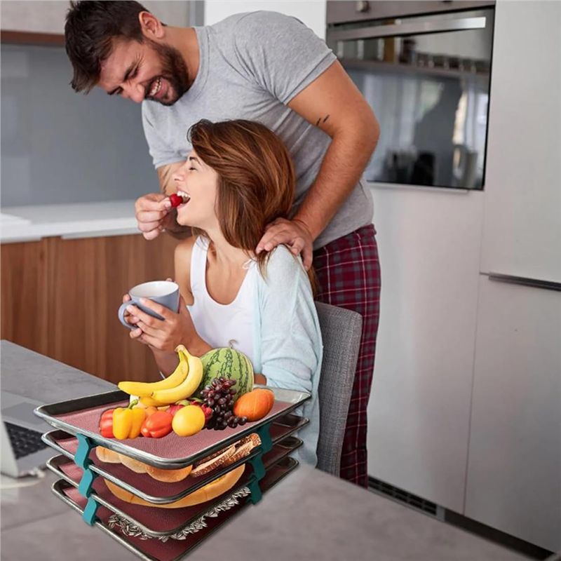 DT39 ชุดจัดเก็บถาดอบขนม 24 ชิ้ - Kitchen Baking Organization บทวิจารณ์และราคา