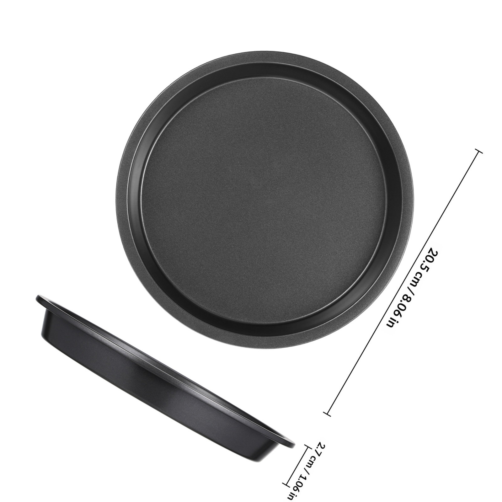 ถาดอบพิซซ่าทรงกลมทำจากเหล็กคาร - Kitchen Baking Trays บทวิจารณ์และราคา