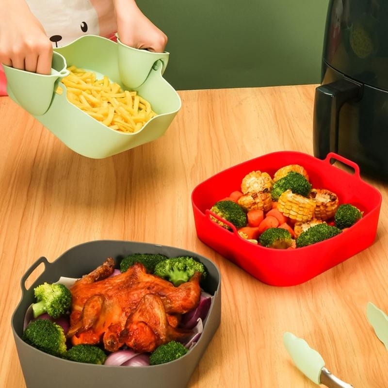 ตะกร้าซิลิโคนทรงสี่เหลี่ยม ไม่ - Kitchen Baking Pans For Sale บทวิจารณ์และราคา