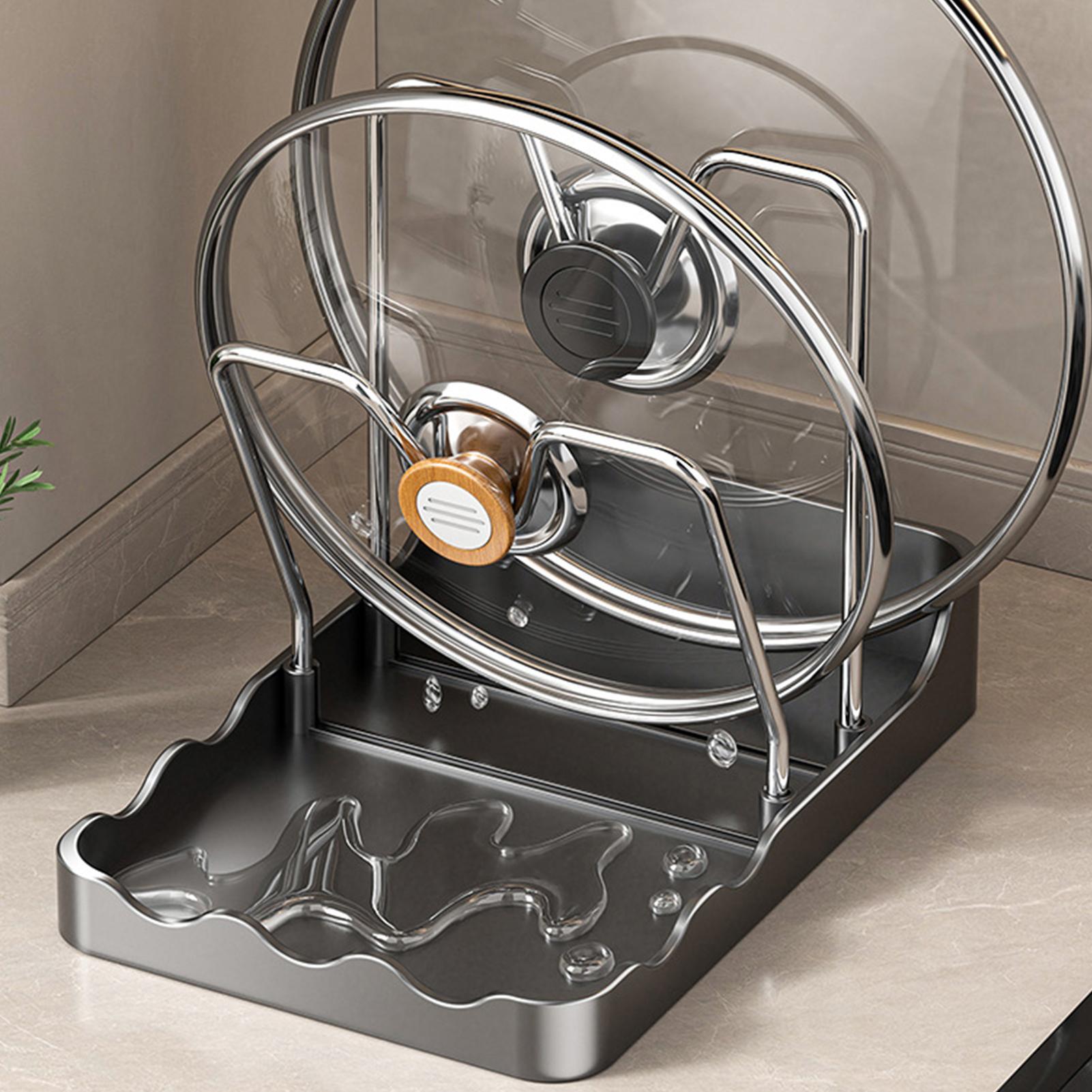 ที่วางฝาหม้อแบบตั้ง ชั้นวางช้อ - Kitchen Baking Pantry บทวิจารณ์และราคา