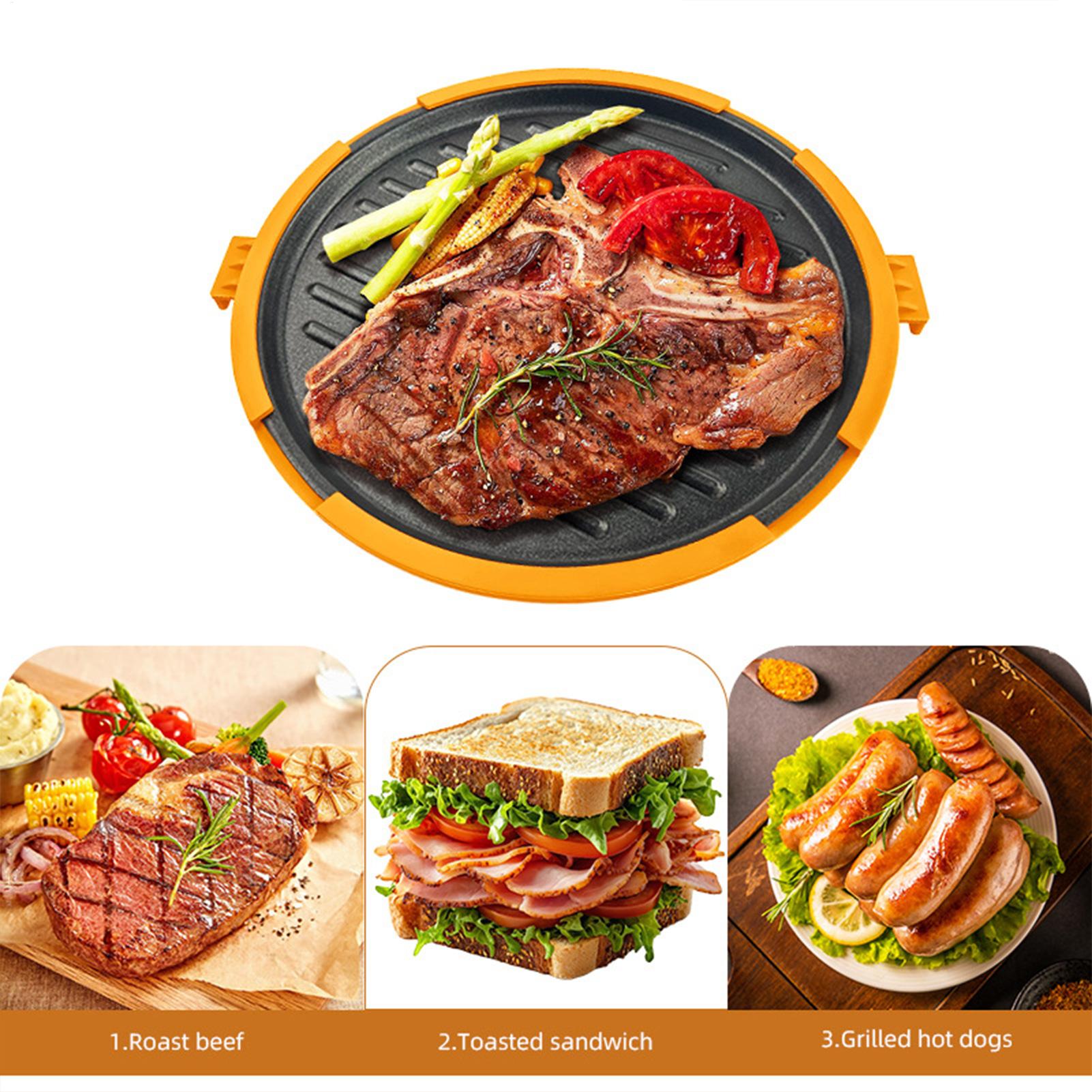 ถาดย่างไมโครเวฟแบบร้อนเร็ว ถาด - Kitchen Baking Trays บทวิจารณ์และราคา