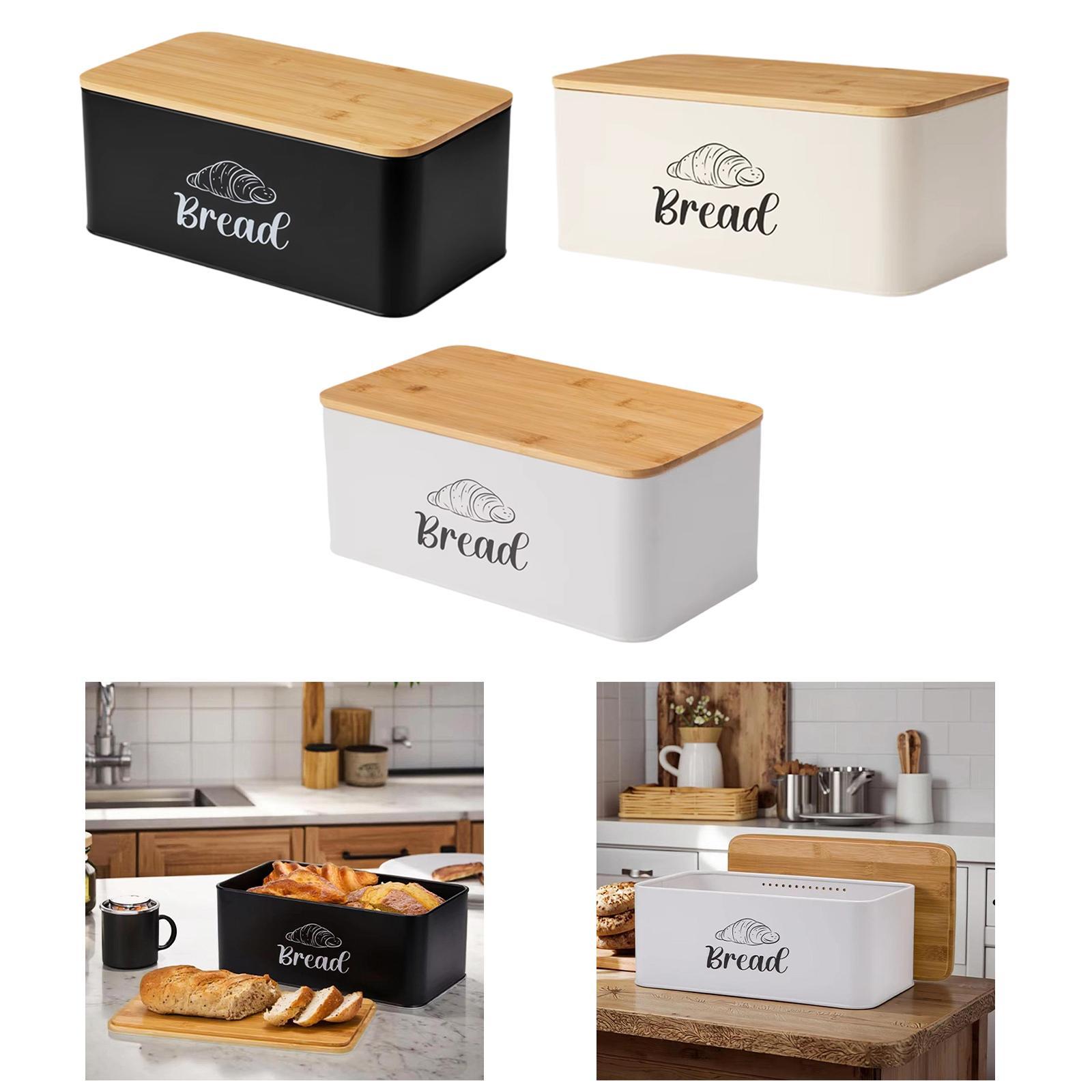 กล่องใส่ขนมปังสำหรับวางบนเคาน์ - Kitchen Baking Pantry บทวิจารณ์และราคา