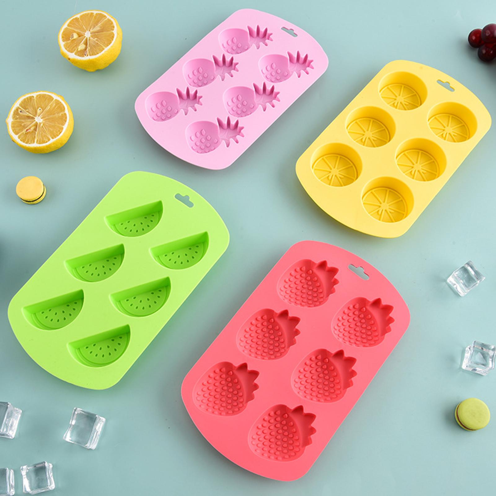 แม่พิมพ์ซิลิโคนรูปผลไม้ 6 ช่อง - Kitchen Baking Supplies บทวิจารณ์และราคา