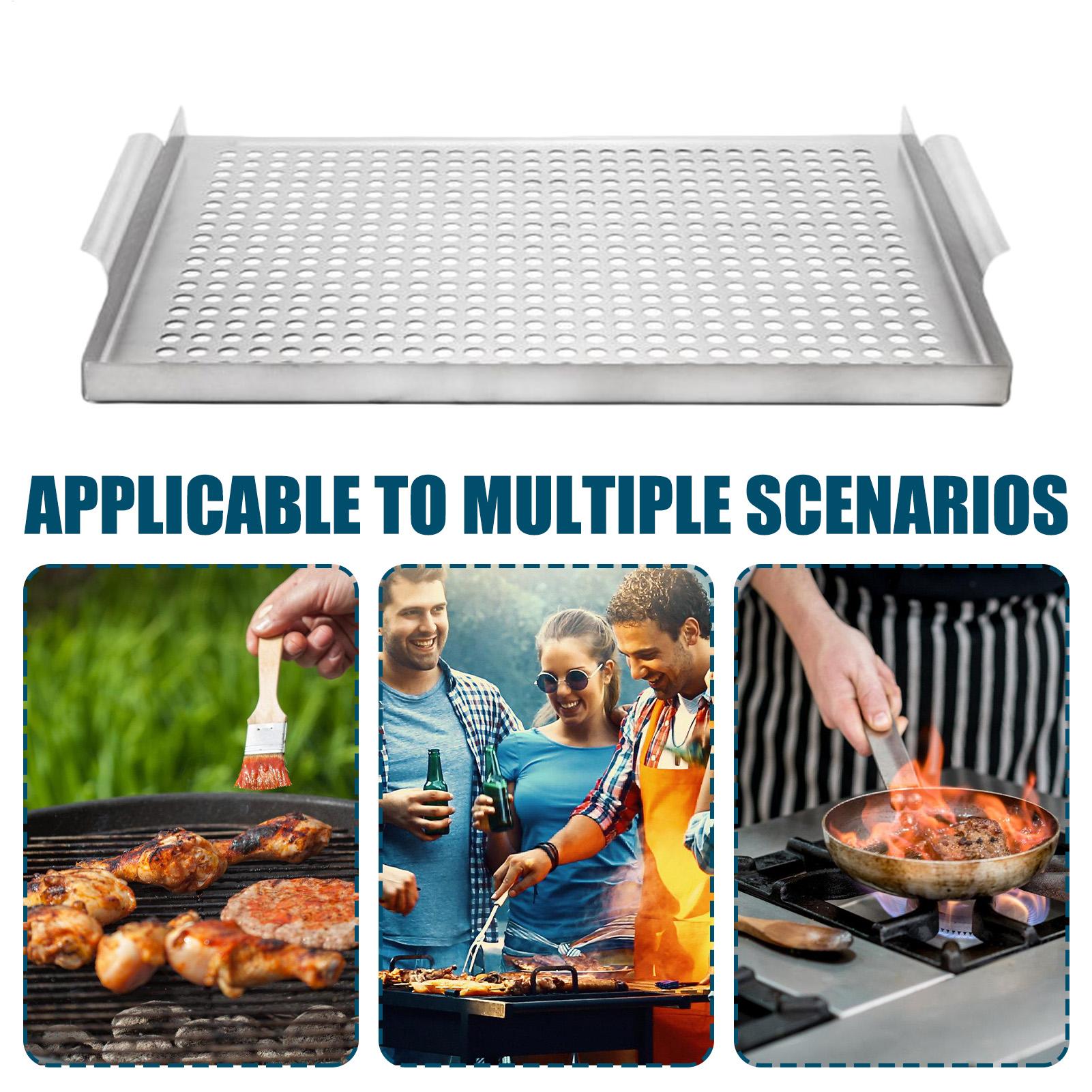 กระทะย่างสแตนเลส Nonstick ย่าง - Kitchen Baking Trays บทวิจารณ์และราคา