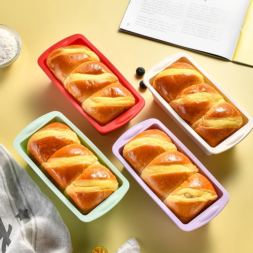 แม่พิมพ์เค้กซิลิโคน4ชิ้นแม่พิม - Kitchen Baking Pans For Sale บทวิจารณ์และราคา