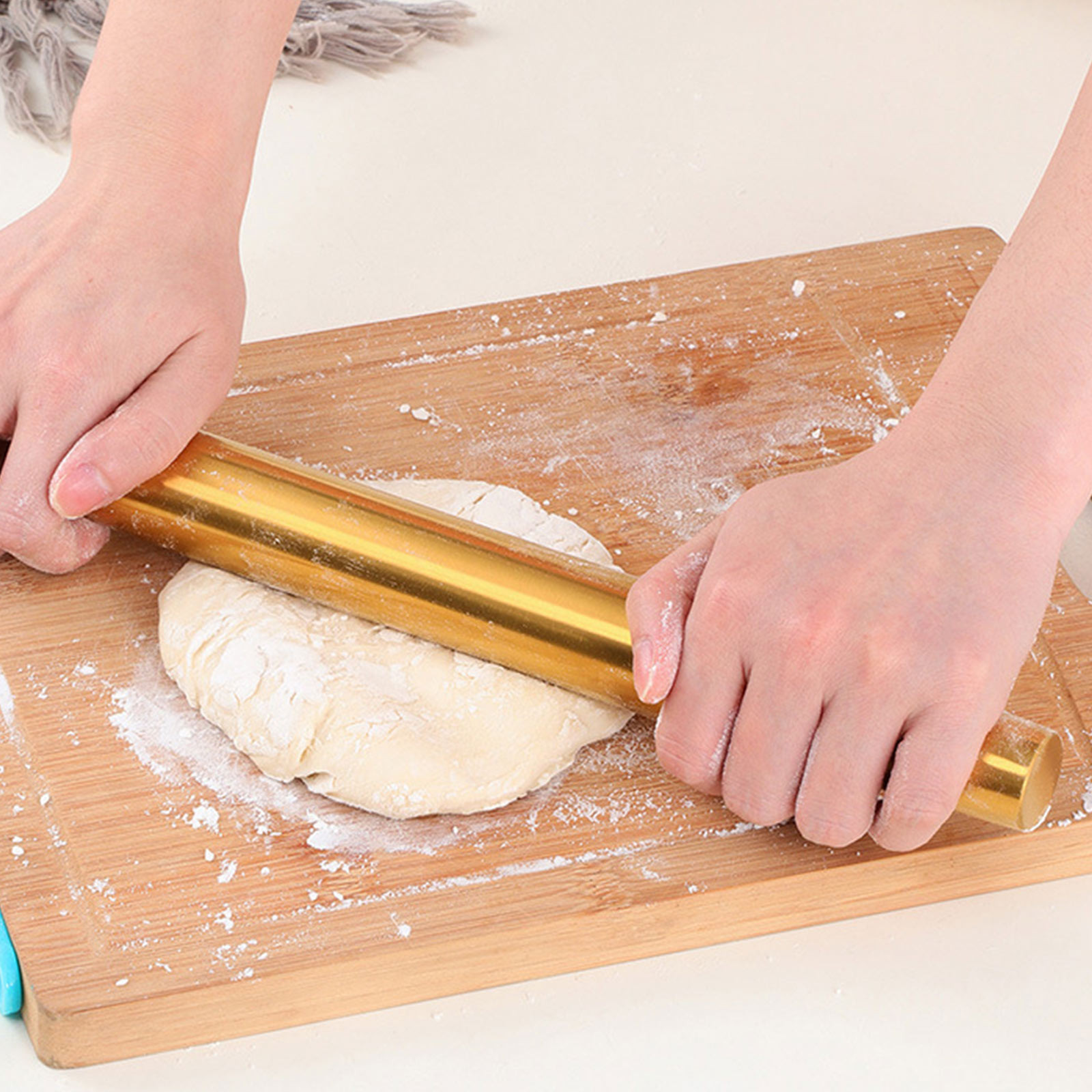 ไม้รีดแป้งทองเหลือง อุปกรณ์ทำข - Kitchen Roller Baking บทวิจารณ์และราคา