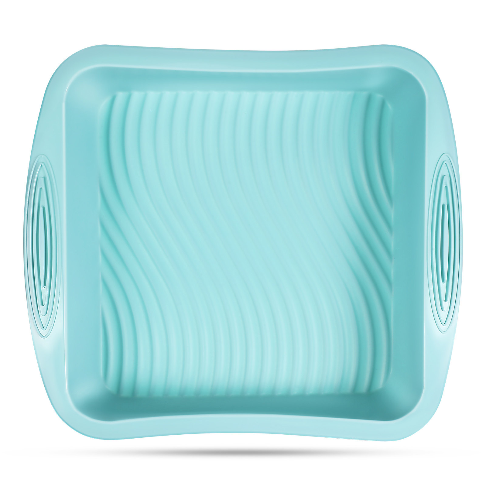พิมพ์เค้กซิลิโคนทรงสี่เหลี่ยม  - Kitchen Baking Trays บทวิจารณ์และราคา