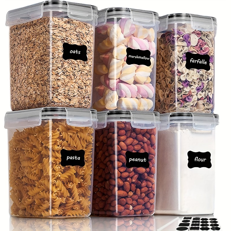 6 ชิ้น กล่องเก็บอาหารสุญญากาศ  - Kitchen Baking Pantry บทวิจารณ์และราคา